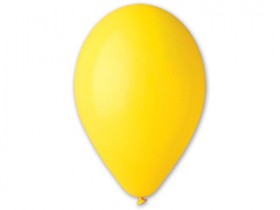 Воздушные шары 10" желтые