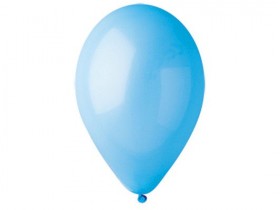 Воздушные шары 10" голубые
