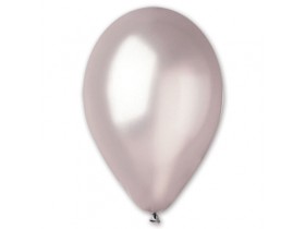 Воздушные шары 10" серебро металик