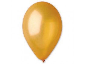 Воздушные шары 10" золото металик