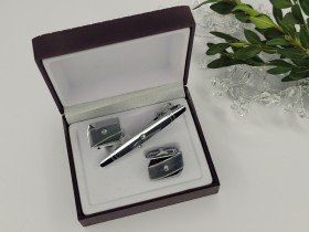 Запонки с зажимом мужские ( в уп. 1 н-р. по 122,00 грн. ) 2-8682.3