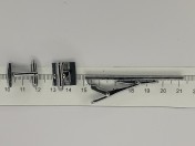 Запонки с зажимом мужские ( в уп. 1 н-р. по 122,00 грн. ) 2-8682.2