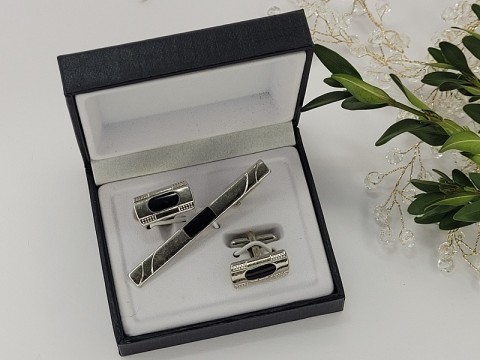 Запонки с зажимом мужские ( в уп. 1 н-р. по 85,00 грн ) 2-8675.1