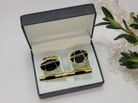 Запонки с зажимом мужские ( в уп. 1 н-р. по 47,00 грн ) 2-8651