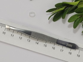 Пинцет скошенный Zauber T-334