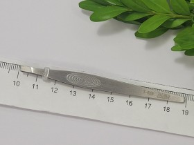 Пинцет скошенный Zauber T-329