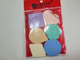 Спонжи для макияжа " SALON " ( в уп. 6 шт.) SP4