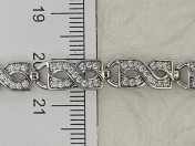 Браслет серебро XUPING ( 18,0 + 2.0 см ) B00501