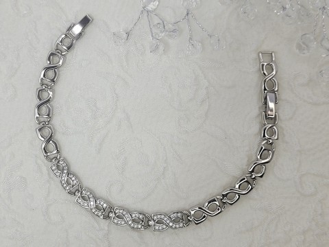 Браслет серебро XUPING ( 18,0 + 2.0 см ) B00501