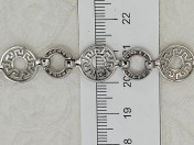 Браслет серебро XUPING ( 17.5 + 1.5 см ) B00616