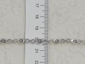 Браслет серебро XUPING ( 17.0 + 2.0 см ) B00626