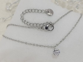 Цепочка + кулон серебро XUPING N00783 ( 45,0 + 5,0 см )