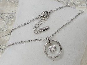 Цепочка + кулон серебро XUPING N00816 ( 40,0 + 5,0 см )