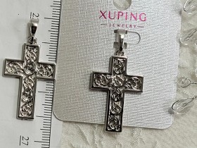 Крестик серебро XUPING H00158